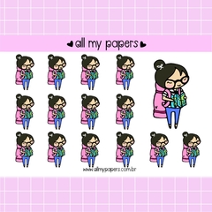 Adesivo Isabela Viajante - All my Papers