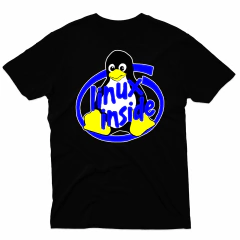 Remera Unisex Manga Corta LINUX 09 - comprar online