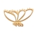 Piranha de Cabelo Gold Borboleta Grande - ProArt