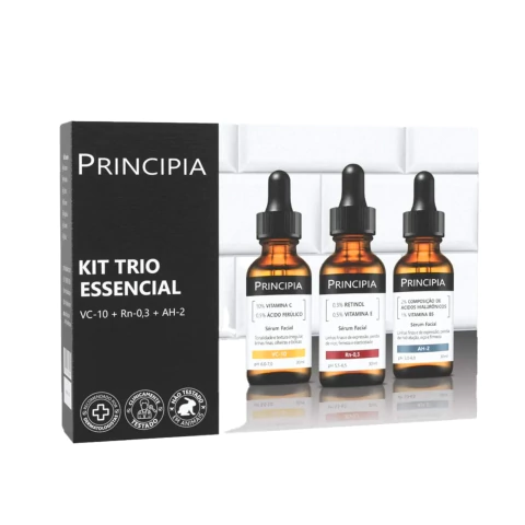 Kit Principia Trio Essencial Sérum AH-2 + VC-10 + Rn-0,3 - 30ml