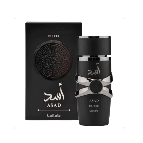 Perfume Árabe Masculino Intenso Asad Elixir Lattafa 100ml