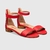 SANDALIA FRANCIS ROJO CANDY - comprar online