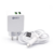 Cargador Tipo C 3.1A con dos entradas USB IBEK IB-3025