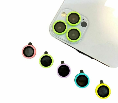 PROTECTOR DE CÁMARA NEON IPHONE 12 PROMAX