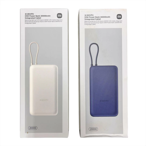 POWER BANK XIAOMI 33W 20.000mAh TIPO C ORIGINAL
