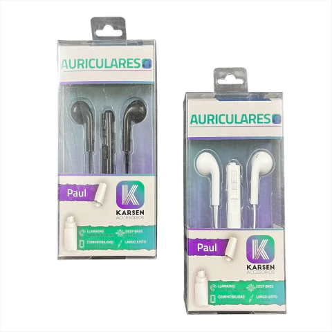 AURICULAR KARSEN PAUL FICHA 3.5