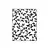 Carpeta de embossing repujado 10,6cm de ancho, TEXTURADO 2D diseño BROTES, iBi Craft - ArteLuz Scrapbooking