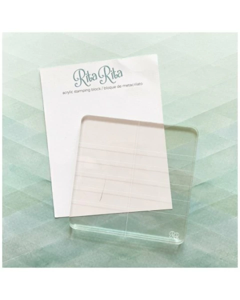 Bloque Metacrilato cuadrado, Alua Cid