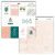 Bloc de 24 Papeles 30 x 30 cm a 1 cara GAIA. CocoLoko - comprar online