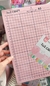 BASE DE GOMA PARA CORTE 45x30cm A3 ROSA, IBI Craft - ArteLuz Scrapbooking