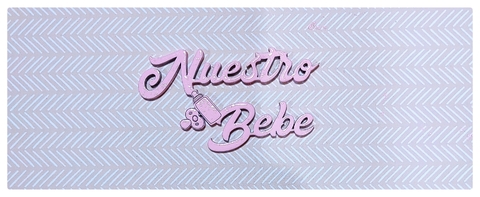 Nuestro bebé rosa pastel . Madera 3mm de espesor