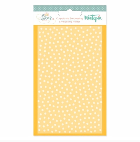 Carpeta de embossing Bolitas A volar Mintopia