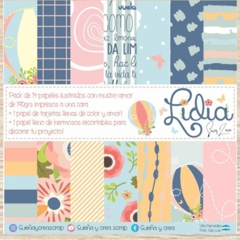 Colección Lidia, de Sueña y Crea Scrap