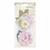 Troquelados die cuts Crate Paper Embellishment Moonlight Magic Ephemera Florals Gold Foil