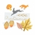 Troquelados die cuts Farmstead Harvest Embellishment Ephemera Icon Gold Foil en internet