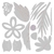 Troqueles Sizzix disños excluivos ramo de Flores By Jennifer Ogborn 12/Pkg Bohemian Florals Ch2 - ArteLuz Scrapbooking