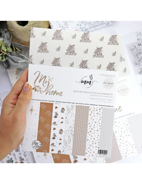 Bloc Pequeño 15X20CM. MY HOME de Mamen Montero, RITA RITA.