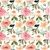 Tela tropical mecánico para encuadernación estampa Floral