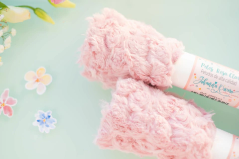 Tela Pelos ROSADO MAQUILLAJE Especial Johanna Rivero