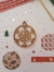Adorno navideño mdf 3mm 5x5cm aprox.