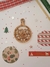 Adorno navideño mdf 3mm 5x5cm aprox