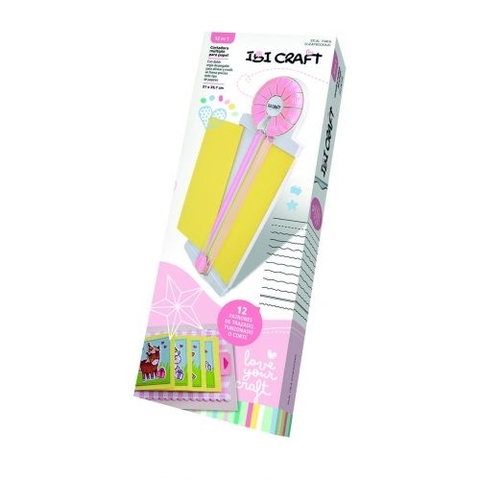 Cortadora multiple para papel, guillotina 12 en 1, Ibi Craft