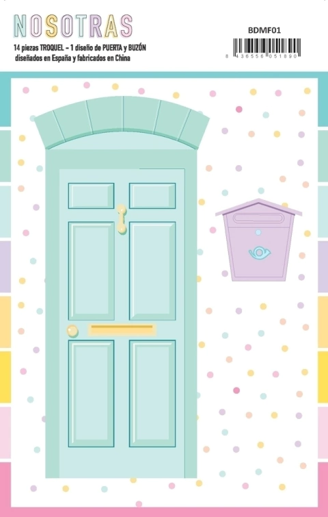 NOSOTRAS - Troquel Puerta y Buzón - 14 piezas