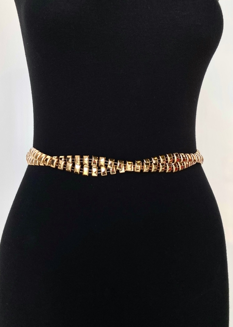 Cinto Wave Dourado