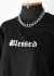 Camiseta Oversized Blessed na internet