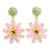 Brinco Zircônia Flor BC3023 - Lieka Bijoux