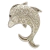 Broche Strass Golfinho BRG8591
