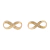 Brinco Metal Infinito Amor Eterno BC2501