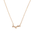 Colar Zircônia Lacinho CO1709 - Lieka Bijoux