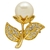 Broche Strass Flor BRG0069 - Lieka Bijoux