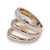 Anel Strass 3 fios AN3578