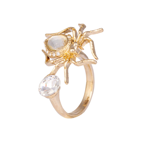 Anel Aranha Strass AN2904