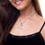 Colar Strass Letras CO0119