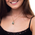 Colar Strass Coruja CO1455 - Lieka Bijoux