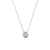 Colar Zircônia Redondo CO1373 - Lieka Bijoux