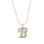 Colar Strass Letras CO0125