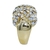 Anel Lacinho Strass Dourado AN2819 - comprar online