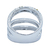 Imagem do Anel Strass 3 fios AN3578