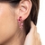 Brinco Zircônia Cachos BC0963 - Lieka Bijoux