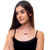 Colar Metal Coração com Asas CO1420 - Lieka Bijoux