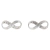 Brinco Metal Infinito Amor Eterno BC2501 - Lieka Bijoux