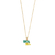 Colar Strass Brasil CO1848