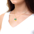 Colar Strass Brasil CO1848 - comprar online