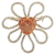 Broche Flor Zircônia Cravejada Coração Akasaki BRG26480 - Lieka Bijoux