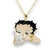 Colar Betty Boop Cãozinho BB0313