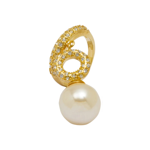 Anel Strass e Pérola AN3231